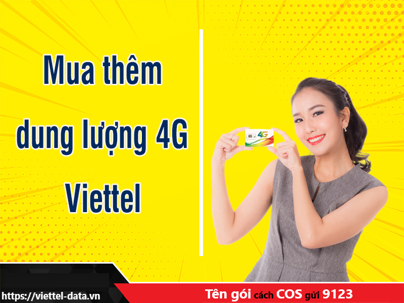 Tổng hợp các gói cước mua thêm mới nhất của Viettel