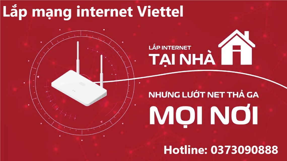 Lắp mạng Internet Viettel